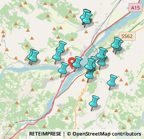 Mappa Via Alessandro Volta, 43040 Solignano PR, Italia (3.4675)