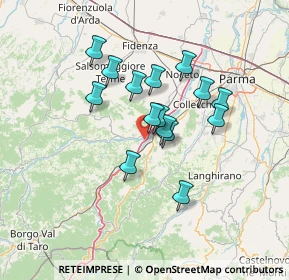 Mappa Via Alessandro Volta, 43040 Solignano PR, Italia (10.91067)
