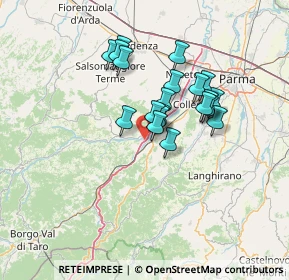 Mappa Via Alessandro Volta, 43040 Solignano PR, Italia (10.5565)