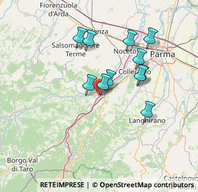 Mappa Via Alessandro Volta, 43040 Solignano PR, Italia (11.95818)