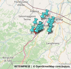 Mappa Via Alessandro Volta, 43040 Solignano PR, Italia (8.33056)