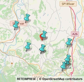 Mappa Via Cesare Bianchi, 15010 Montaldo Bormida AL, Italia (4.48818)