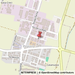 Mappa Via Ugo la Malfa, 43, 43010 Langhirano, Parma (Emilia Romagna)