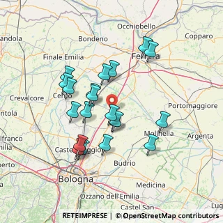 Mappa Malalbergo, 40051 Malalbergo BO, Italia (13.071)