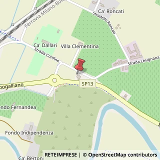 Mappa Str. Lesignana, 161, 41123 Modena, Modena (Emilia Romagna)