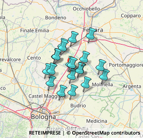 Mappa 40051 Malalbergo BO, Italia (9.211)