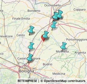 Mappa 40051 Malalbergo BO, Italia (13.38714)
