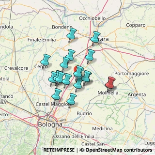 Mappa 40051 Malalbergo BO, Italia (10.1145)