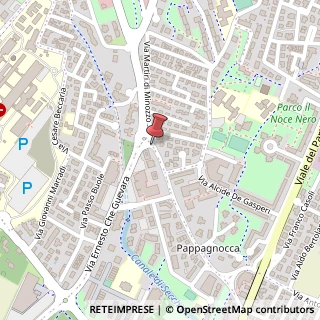 Mappa Via martiri di cervarolo 19/1, 42100 Reggio nell'Emilia, Reggio nell'Emilia (Emilia Romagna)