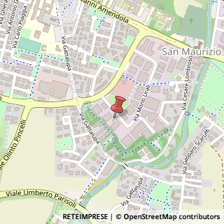 Mappa Via Monti Urali, 38H, 42122 Reggio nell'Emilia, Reggio nell'Emilia (Emilia Romagna)