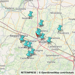 Mappa Via VIII Settembre, 41011 Campogalliano MO, Italia (12.97308)