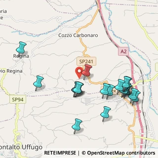 Mappa Unnamed Road, 87010 Lattarico CS, Italia (2.399)