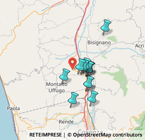 Mappa Unnamed Road, 87010 Lattarico CS, Italia (5.28333)