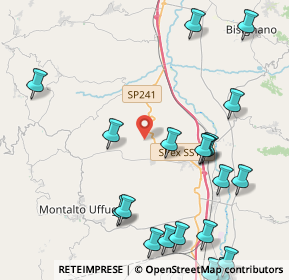 Mappa Unnamed Road, 87010 Lattarico CS, Italia (6.059)