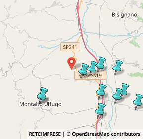 Mappa Unnamed Road, 87010 Lattarico CS, Italia (5.22909)