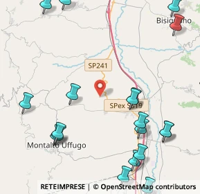 Mappa Unnamed Road, 87010 Lattarico CS, Italia (6.418)