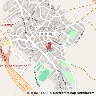 Mappa Via Siotto Pintor,  7, 09024 Nuraminis, Cagliari (Sardegna)