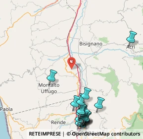Mappa Via Contessa Sottana, 87010 Lattarico CS, Italia (12.476)