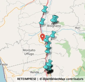 Mappa Via Contessa Sottana, 87010 Lattarico CS, Italia (9.9215)