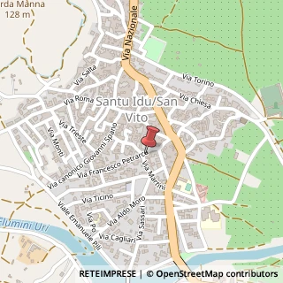 Mappa Piazza Municipio, 10, 09040 San Vito, Cagliari (Sardegna)