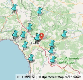 Mappa Contrada Valle Salomone, 85044 Lauria PZ, Italia (16.65313)