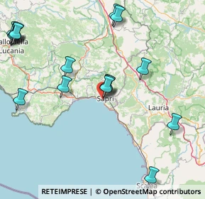 Mappa Via Giuseppe Verdi, 84073 Sapri SA, Italia (22.06563)