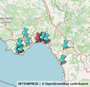 Mappa Via Giuseppe Verdi, 84073 Sapri SA, Italia (13.39)
