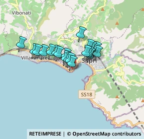 Mappa Via Giuseppe Verdi, 84073 Sapri SA, Italia (1.2605)