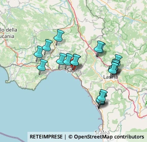 Mappa Contrada Pali, 84073 Sapri SA, Italia (14.424)