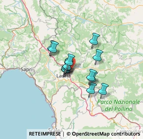 Mappa SS653, 85044 Lauria PZ, Italia (9.36857)