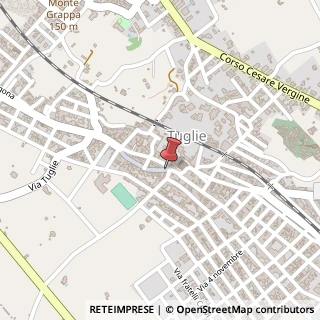 Mappa Piazza Giuseppe Garibaldi, 58, 73058 Tuglie, Lecce (Puglia)