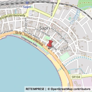 Mappa Corso Italia, 48, 84073 Sapri, Salerno (Campania)