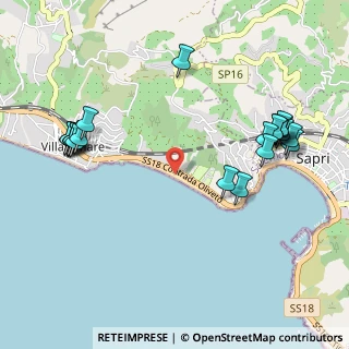 Mappa Strada Statale 18 Tirrena Inferiore, 84079 Sapri SA, Italia (1.3275)