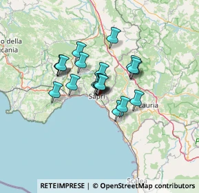 Mappa Via Josè Ortega, 84073 Sapri SA, Italia (9.6415)