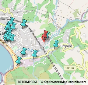 Mappa Via Josè Ortega, 84073 Sapri SA, Italia (0.719)