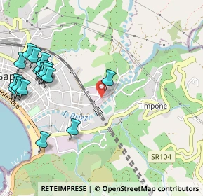 Mappa Via Josè Ortega, 84073 Sapri SA, Italia (0.7245)