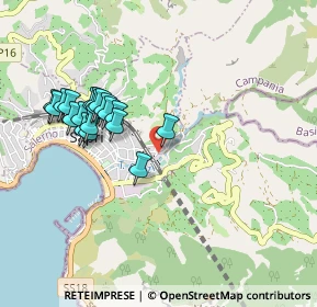 Mappa Via Josè Ortega, 84073 Sapri SA, Italia (0.98263)