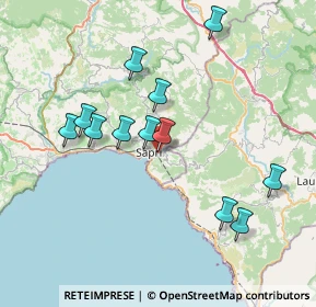 Mappa Via Josè Ortega, 84073 Sapri SA, Italia (7.82167)
