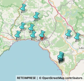 Mappa Via Josè Ortega, 84073 Sapri SA, Italia (9.43786)