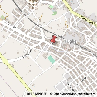Mappa Zona Industriale, 73058 Tuglie, Lecce (Puglia)