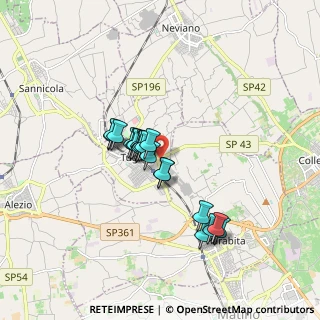 Mappa Via Martiri di Marcinelle, 73058 Tuglie LE, Italia (1.3615)