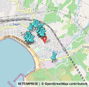 Mappa Via Costabile Carducci, 84073 Sapri SA, Italia (0.3225)