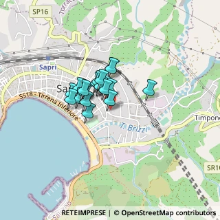 Mappa Via Costabile Carducci, 84073 Sapri SA, Italia (0.26957)