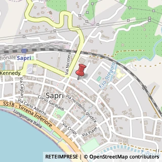Mappa Via Cassandra, 7, 84073 Sapri, Salerno (Campania)