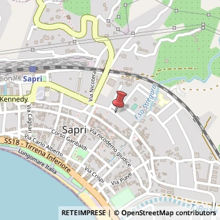 Mappa Via cassandra 43, 84073 Sapri, Salerno (Campania)