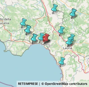 Mappa Via degli Edili, 84073 Sapri SA, Italia (14.18588)