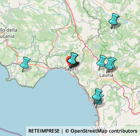 Mappa Via degli Edili, 84073 Sapri SA, Italia (13.93143)