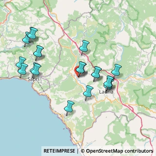 Mappa Via S. Maria, 85040 Rivello PZ, Italia (8.7685)