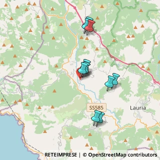 Mappa Via Santa Maria, 85040 Rivello PZ, Italia (3.32091)