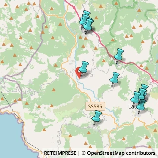 Mappa Via Santa Maria, 85040 Rivello PZ, Italia (5.83214)